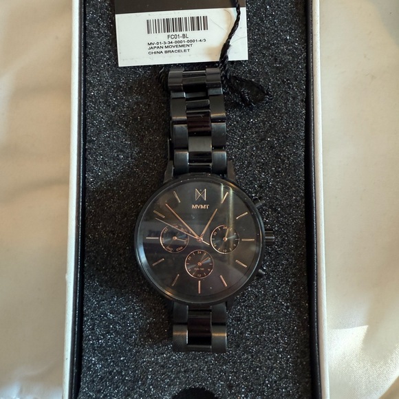 MVMT Dark Gray Chronograph Watch